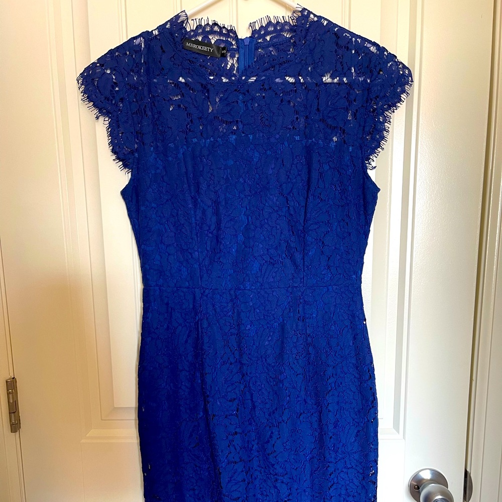Blue dress